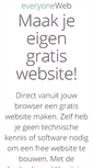 Mobile Screenshot of everyoneweb.com